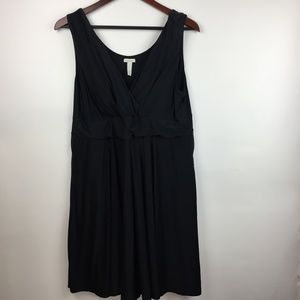 Soma XL Faux Wrap Circle Skirt Short Bra Dress